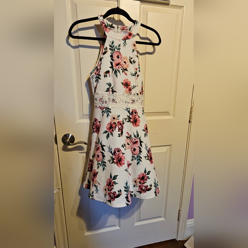 No Boundaries Rose patterned Dress